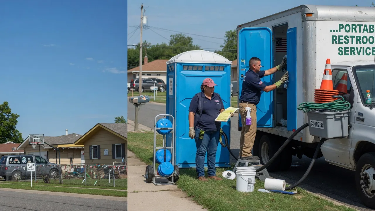 Portable Toilet Rental in Staunton, IL near me